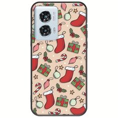Cute Xmas Motorola Edge 50 Fusion 5G Black TPU (Μαύρη Σιλικόνη)