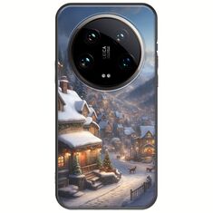 Cozy Christmas Village Xiaomi 14 Ultra 5G Black TPU (Μαύρη Σιλικόνη)