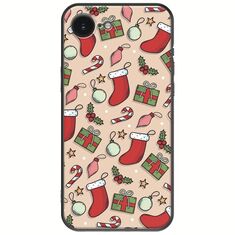 Cute Xmas iPhone 16e Black TPU (Μαύρη Σιλικόνη)