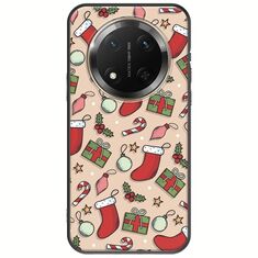 Cute Xmas Honor Magic 7 Lite 5G Black TPU (Μαύρη Σιλικόνη)