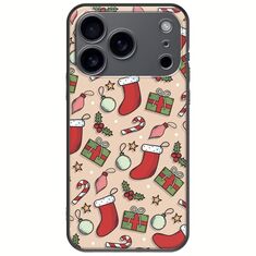 Cute Xmas iPhone 17 Pro Black TPU (Μαύρη Σιλικόνη)