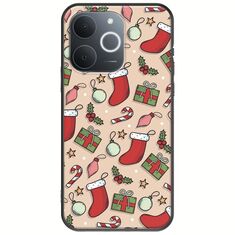 Cute Xmas Realme Note 70T Black TPU (Μαύρη Σιλικόνη)