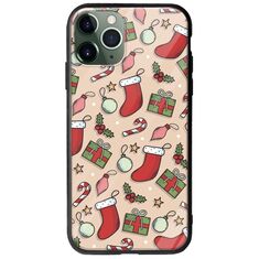 Cute Xmas iPhone 11 Pro Groove TPU (Tempered Glass και TPU)