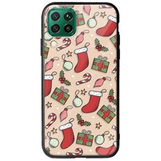 Cute Xmas Huawei P40 Lite Groove TPU (Tempered Glass και TPU)