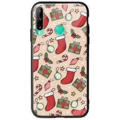 Cute Xmas Huawei P40 Lite E Groove TPU (Tempered Glass και TPU)