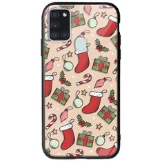 Cute Xmas Samsung Galaxy A21s Groove TPU (Tempered Glass και TPU)