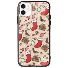 Cute Xmas iPhone 12 Groove TPU (Tempered Glass και TPU)