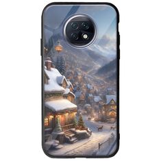 Cozy Christmas Village Xiaomi Redmi Note 9T 5G Groove TPU (Tempered Glass και TPU)