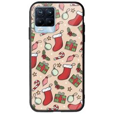 Cute Xmas Realme 8 / 8 Pro Groove TPU (Tempered Glass και TPU)