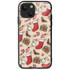 Cute Xmas iPhone 13 mini Groove TPU (Tempered Glass και TPU)