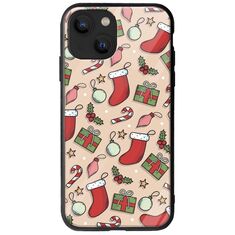 Cute Xmas iPhone 13  Groove TPU (Tempered Glass και TPU)