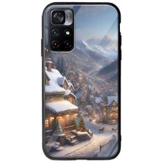 Cozy Christmas Village Xiaomi Poco M4 Pro 5G Groove TPU (Tempered Glass και TPU)