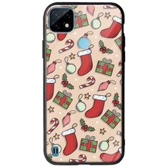 Cute Xmas Realme C21Y / Realme C25Y Groove TPU (Tempered Glass και TPU)