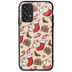 Cute Xmas Samsung Galaxy A13 4G Groove TPU (Tempered Glass και TPU)