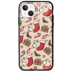 Cute Xmas iPhone 14 Groove TPU (Tempered Glass και TPU)