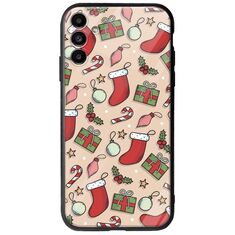 Cute Xmas Samsung Galaxy A04s Groove TPU (Tempered Glass και TPU)