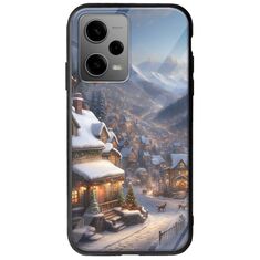 Cozy Christmas Village Xiaomi Redmi Note 12 5G Groove TPU (Tempered Glass και TPU)