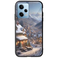 Cozy Christmas Village Xiaomi Redmi Note 12 4G Groove TPU (Tempered Glass και TPU)