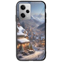Cozy Christmas Village Xiaomi Redmi Note 12 Pro 5G Groove TPU (Tempered Glass και TPU)