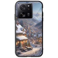 Cozy Christmas Village Xiaomi 13T Pro 5G Groove TPU (Tempered Glass και TPU)