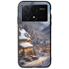 Cozy Christmas Village Xiaomi Poco X6 Pro 5G Groove TPU (Tempered Glass και TPU)