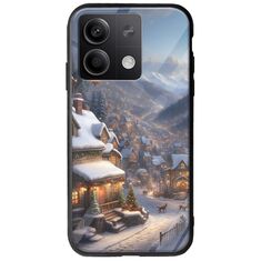 Cozy Christmas Village Xiaomi Poco X6 5G Groove TPU (Tempered Glass και TPU)