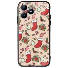 Cute Xmas Realme Note 50 Groove TPU (Tempered Glass και TPU)