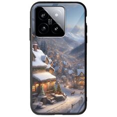 Cozy Christmas Village Xiaomi 14T 5G Groove TPU (Tempered Glass και TPU)