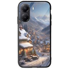 Cozy Christmas Village Xiaomi Poco X7 Pro 5G Groove TPU (Tempered Glass και TPU)