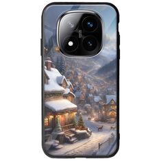 Cozy Christmas Village Xiaomi Redmi Note 14 Pro+ 5G Groove TPU (Tempered Glass και TPU)