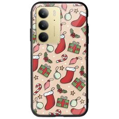 Cute Xmas Realme C75 4G Groove TPU (Tempered Glass και TPU)