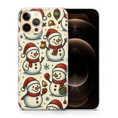 Festive Friends Snowman – χριστουγεννιάτικη θήκη κινητού με premium εκτύπωση – Frogs.gr