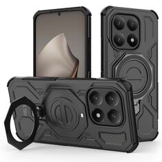 Tech Protect TacticStand MagSafe Xiaomi 15T 5G black case μπροστινή όψη