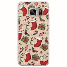 Cute Xmas Samsung Galaxy S7 Edge Flexible TPU (Διάφανη Σιλικόνη)