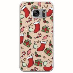 Cute Xmas Samsung Galaxy S7 Flexible TPU (Διάφανη Σιλικόνη)