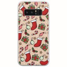 Cute Xmas Samsung Galaxy Note 8 Flexible TPU (Διάφανη Σιλικόνη)
