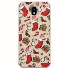 Cute Xmas Samsung Galaxy J3(2017) Flexible TPU (Διάφανη Σιλικόνη)