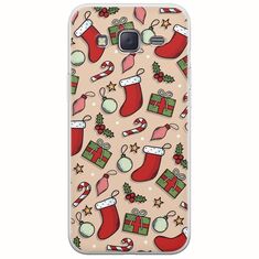 Cute Xmas Samsung Galaxy J5(2015) Flexible TPU (Διάφανη Σιλικόνη)