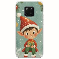 Smiling Elf Present Huawei Mate 20 Pro Flexible TPU (Διάφανη Σιλικόνη)