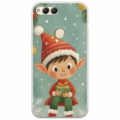 Smiling Elf Present Huawei Honor 7X Flexible TPU (Διάφανη Σιλικόνη)