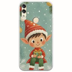 Smiling Elf Present Huawei Honor 8X Flexible TPU (Διάφανη Σιλικόνη)
