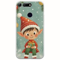Smiling Elf Present Huawei Honor View 20 Flexible TPU (Διάφανη Σιλικόνη)