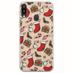 Cute Xmas Samsung Galaxy M20 Flexible TPU (Διάφανη Σιλικόνη)