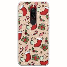 Cute Xmas Xiaomi Redmi 8 Flexible TPU (Διάφανη Σιλικόνη)