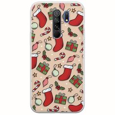 Cute Xmas Xiaomi Redmi 9 Flexible TPU (Διάφανη Σιλικόνη)