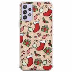 Cute Xmas Samsung Galaxy A72 5G Flexible TPU (Διάφανη Σιλικόνη)