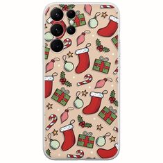 Cute Xmas Samsung Galaxy S22 Ultra Flexible TPU (Διάφανη Σιλικόνη)