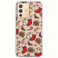 Cute Xmas Vivo V23 5G Flexible TPU (Διάφανη Σιλικόνη)