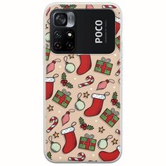 Cute Xmas Xiaomi Poco M4 Pro 4G Flexible TPU (Διάφανη Σιλικόνη)