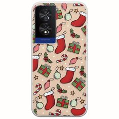 Cute Xmas TCL 40 NXTPAPER 4G Flexible TPU (Διάφανη Σιλικόνη)